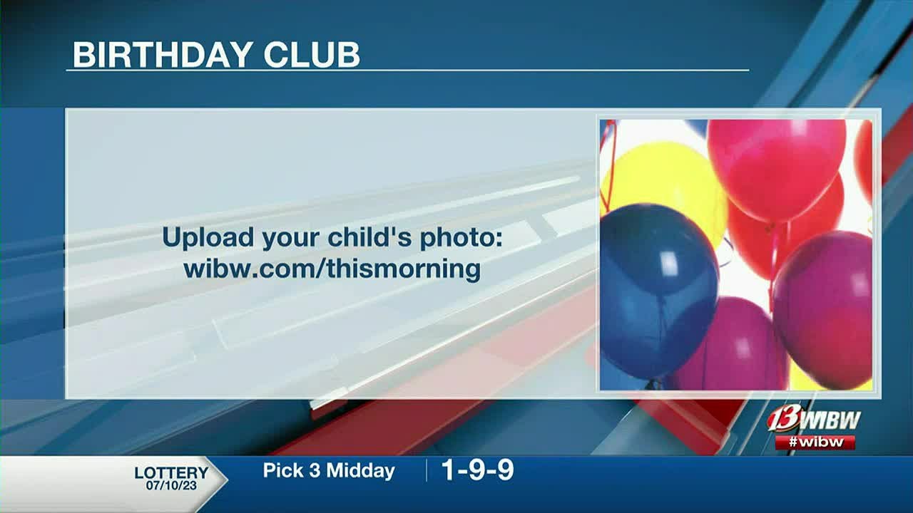13 NEWS This Morning Birthday Club 07-11-23