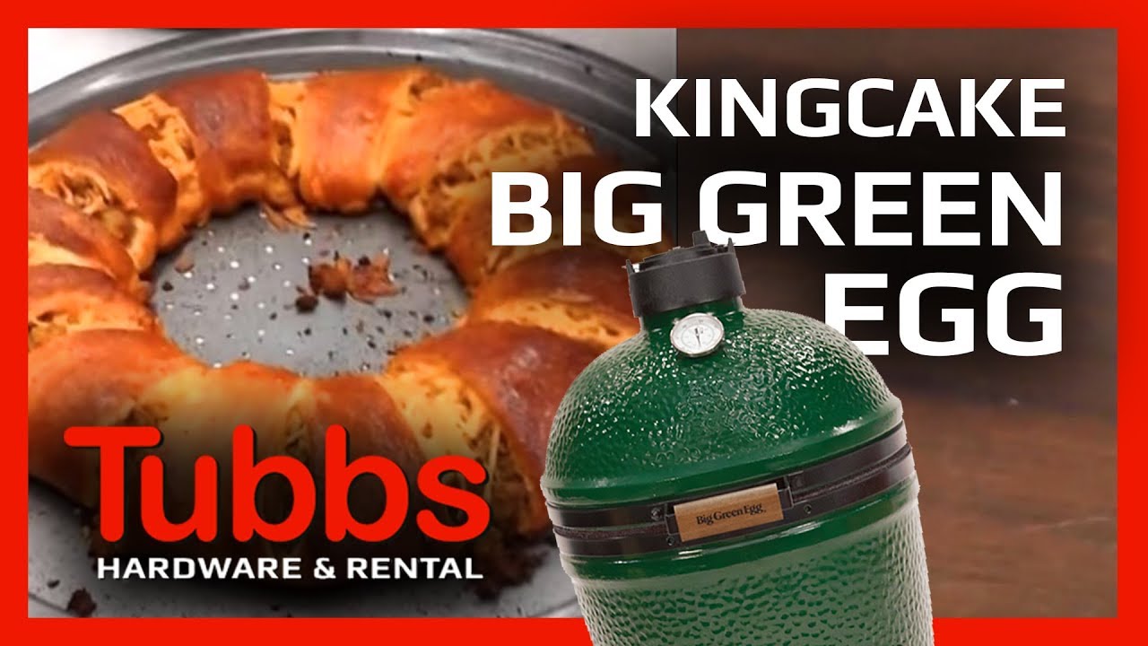 Big Green Egg Boudin Kingcake
