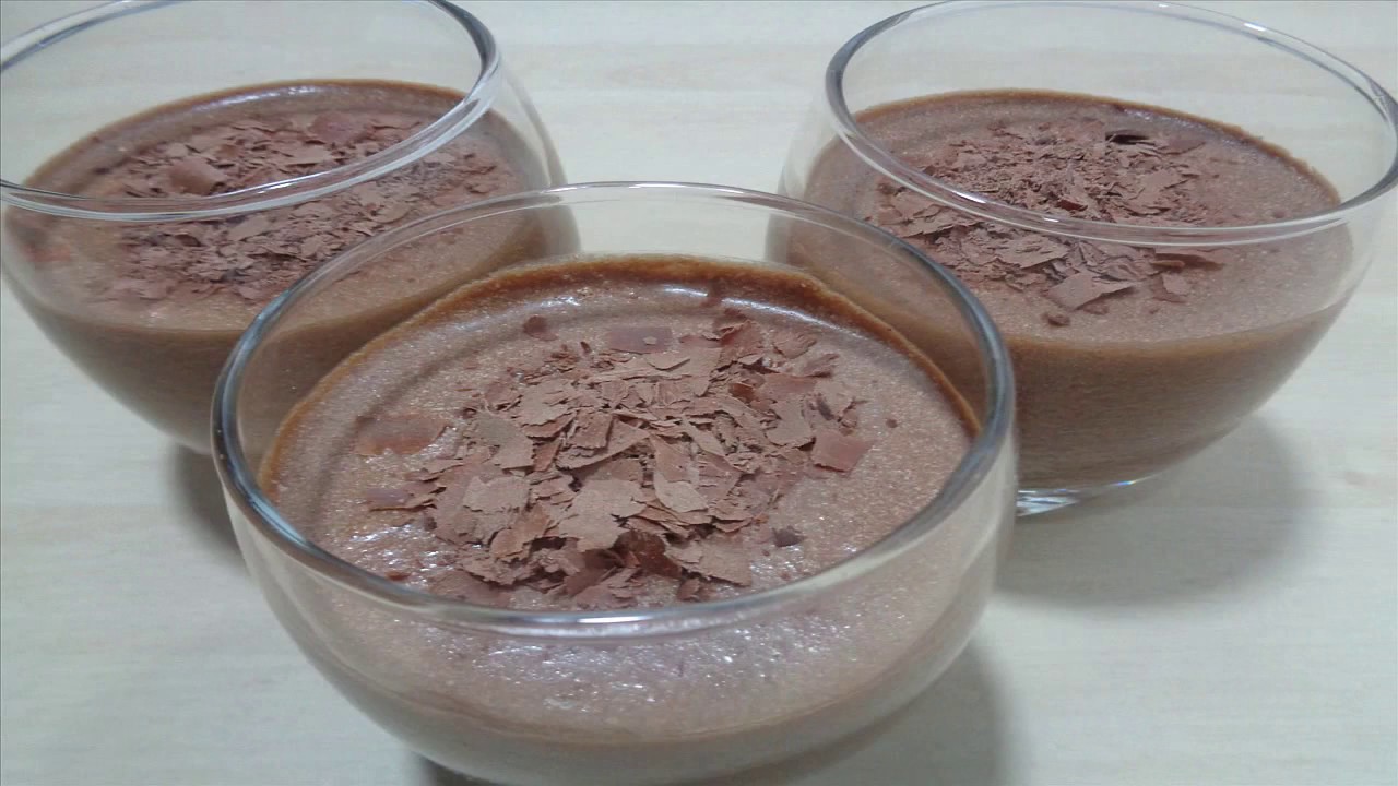 Receta de Mousse de Chocolate casero