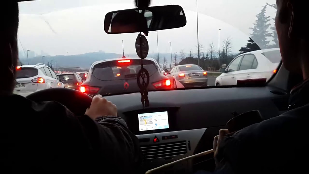 Çerkesler boğaz köprüsü trafiğinde sıkışırsa :)