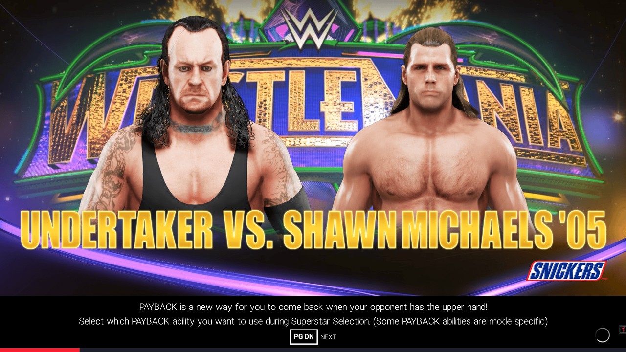 WWE 2K 19 Shawn Michaels 2005 VS Undertaker Fight In Wrestlemania CPU VS CPU Which One Dominate ?