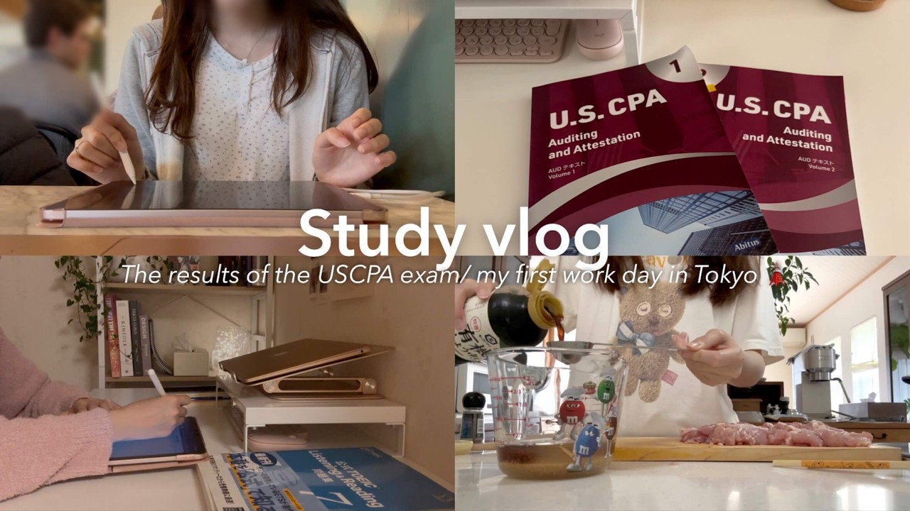 (подраздел) Видеоблог об учебе 👩🏻&zwj;💻 Повседневная жизнь выпускника USCPA | Результаты AUD, работа ...