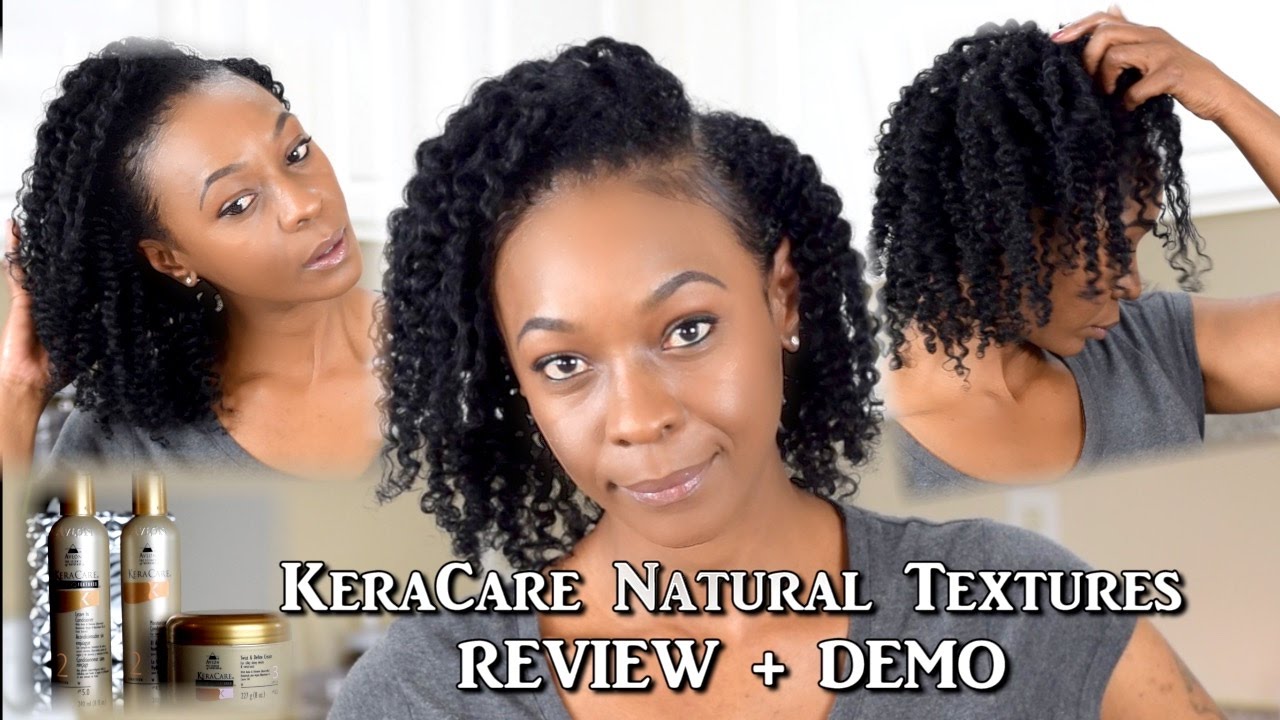 KeraCare Product Review and Demo | Defined and Shine TwistOut on 3c/4a natural hair