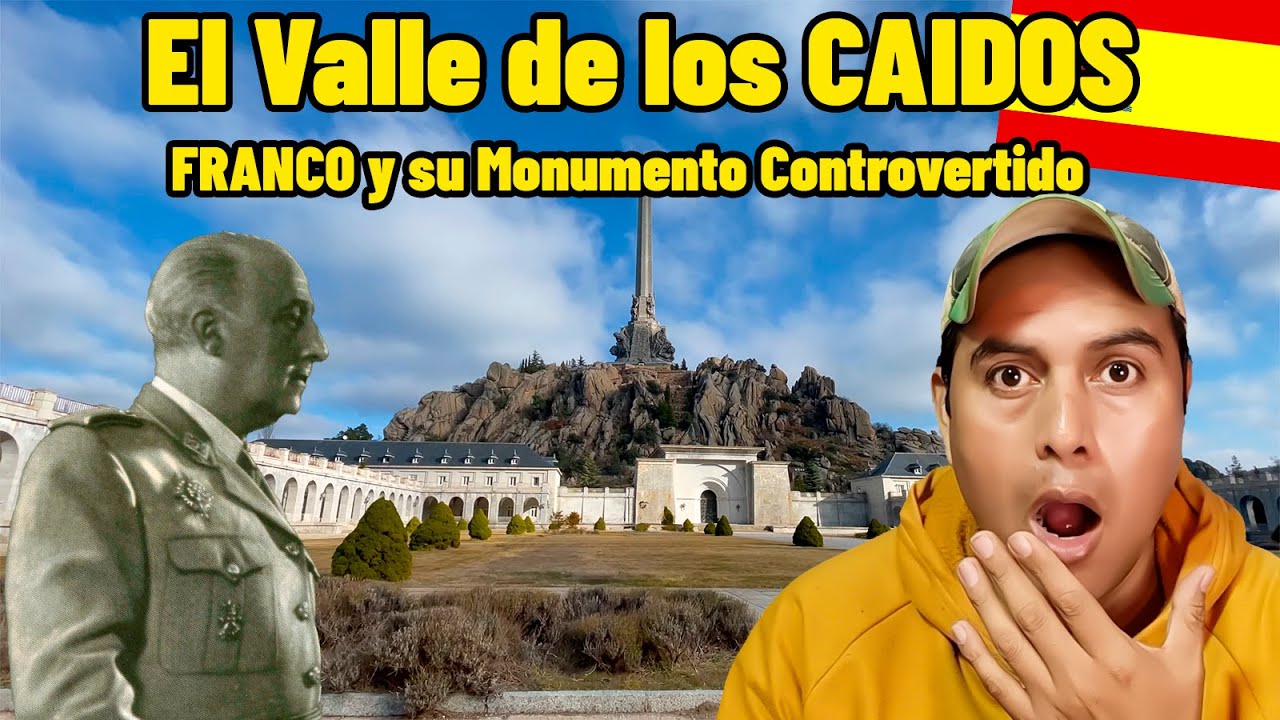😬EL VALLE DE LOS CAIDOS y FRANCO😯 mexicano reacciona a España extranjero reacción España