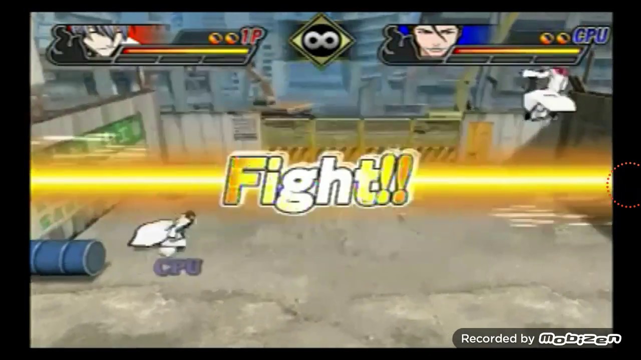 Gin-VS-Aizen (blach blade battlers 2nd)