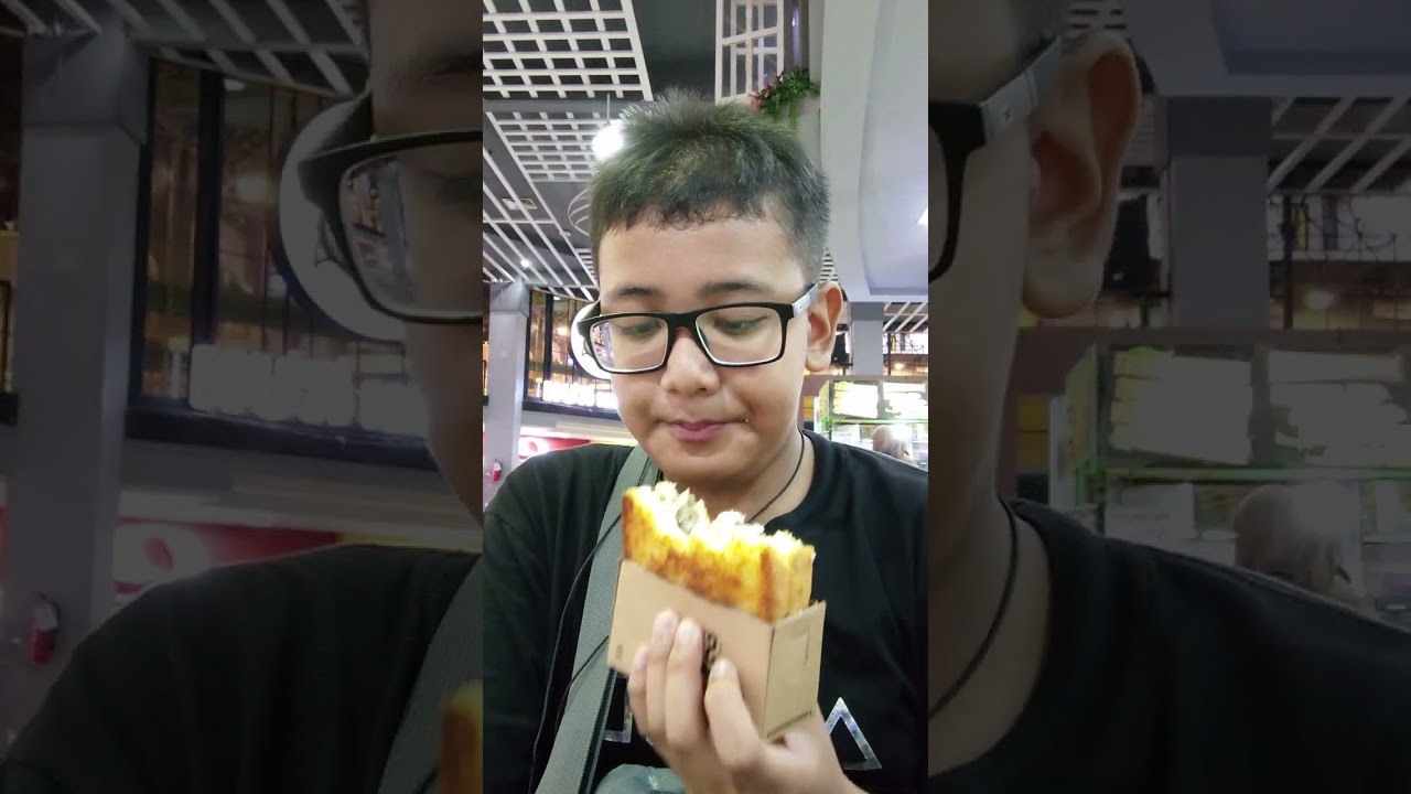 Eating a Toast