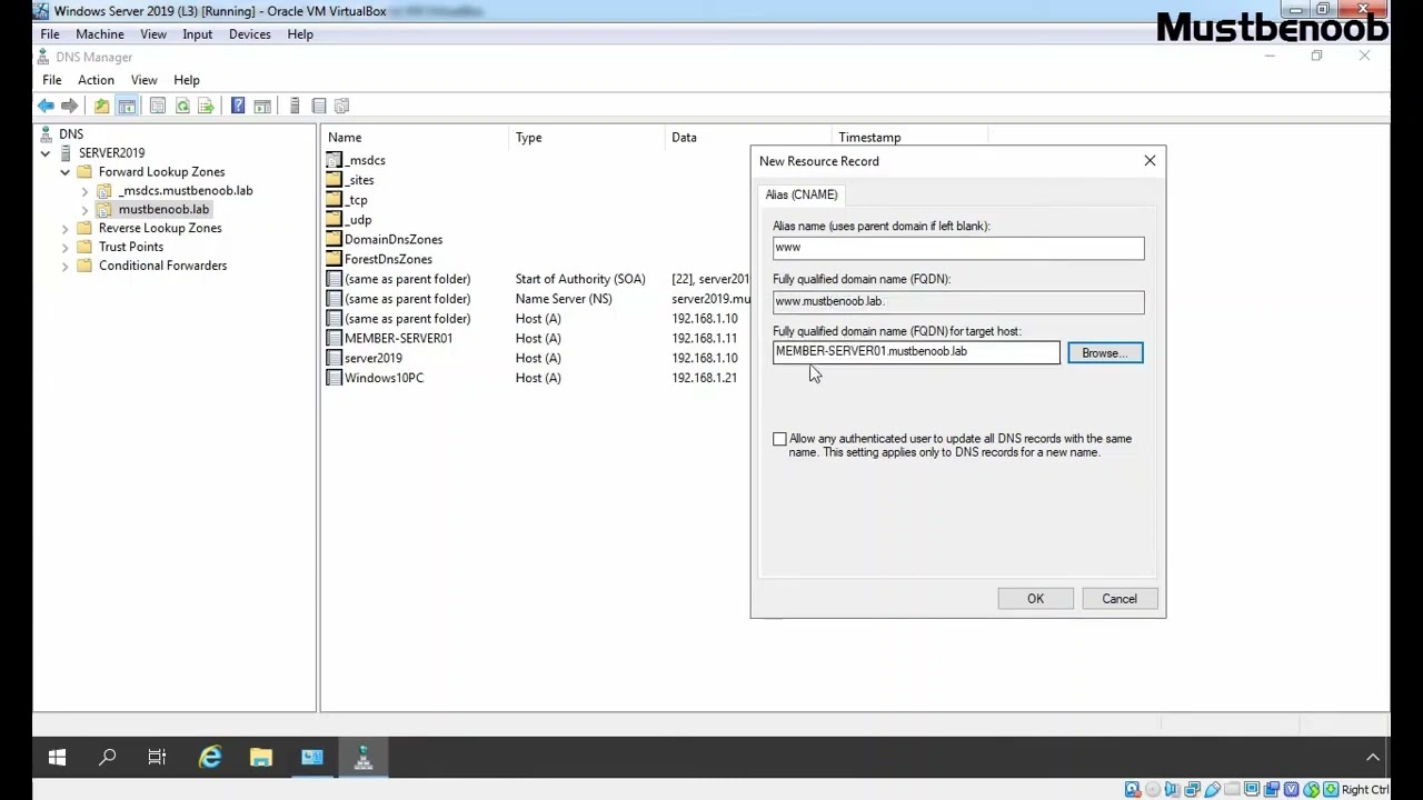 How to add Cname record in DNS | C-name | DNS | Step by Step guide | IT Domain name system