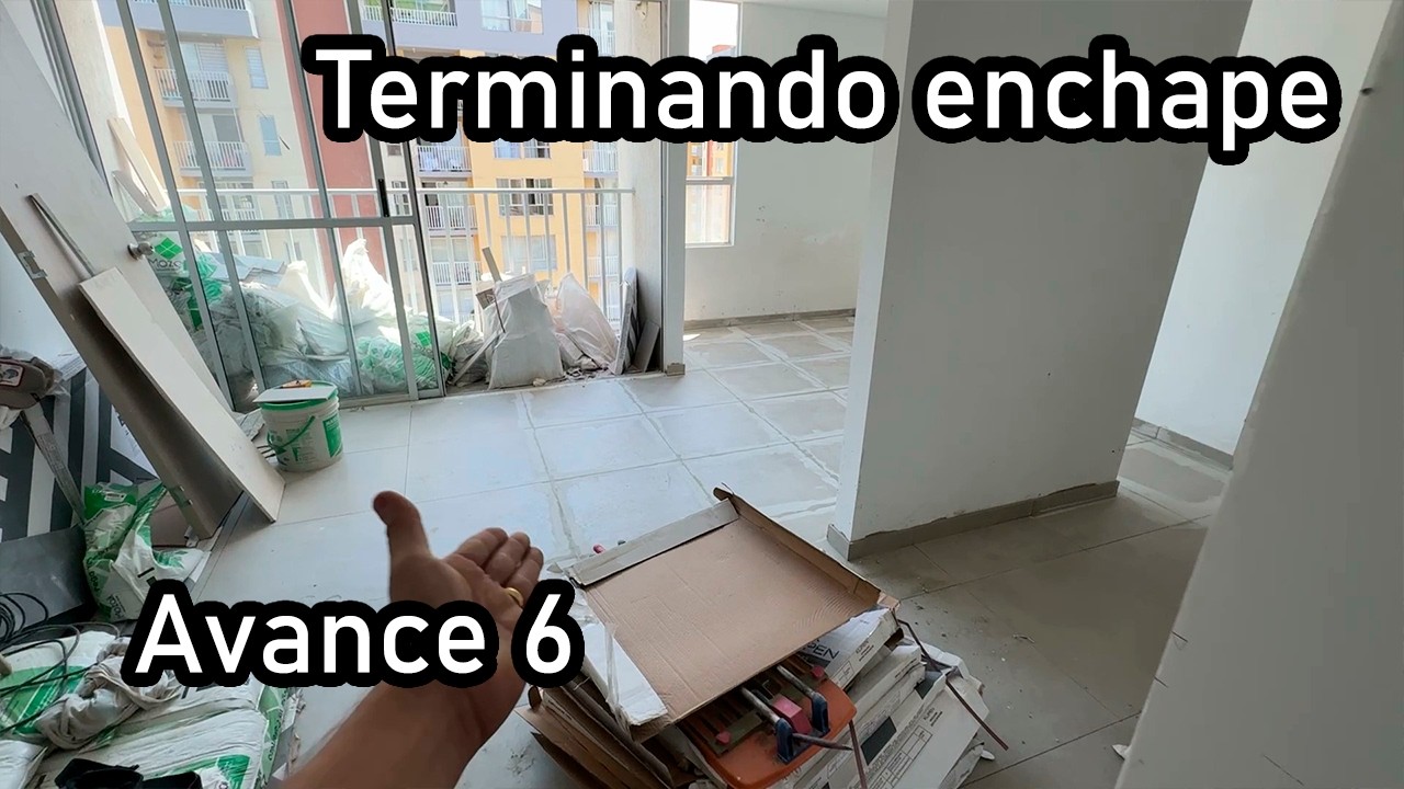 Remodelando un APTO en obra GRIS Avance 6