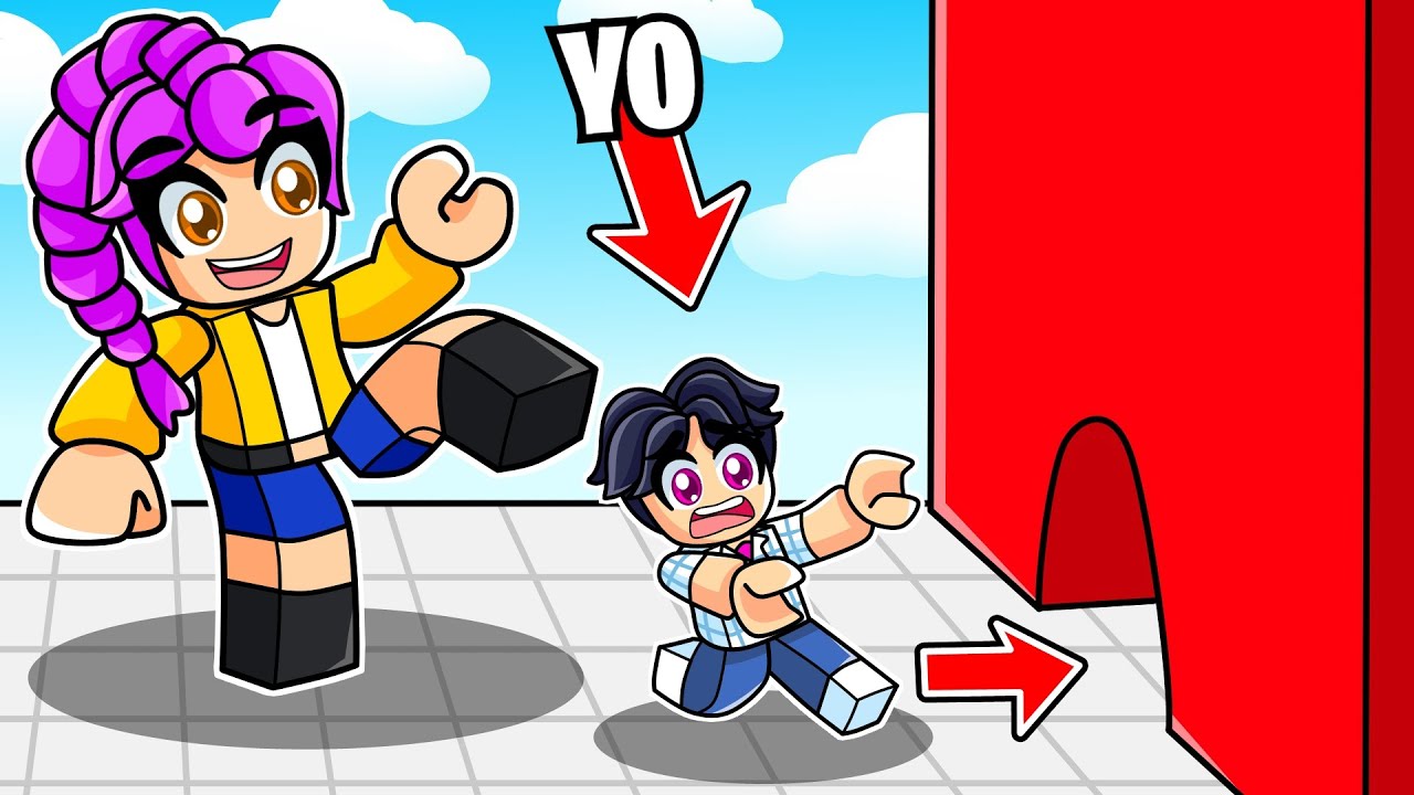 ¡RUMI y JINU JUEGAN a PEQUEÑO vs GIGANTE en ROBLOX! 😂 Kpop Demon Hunters