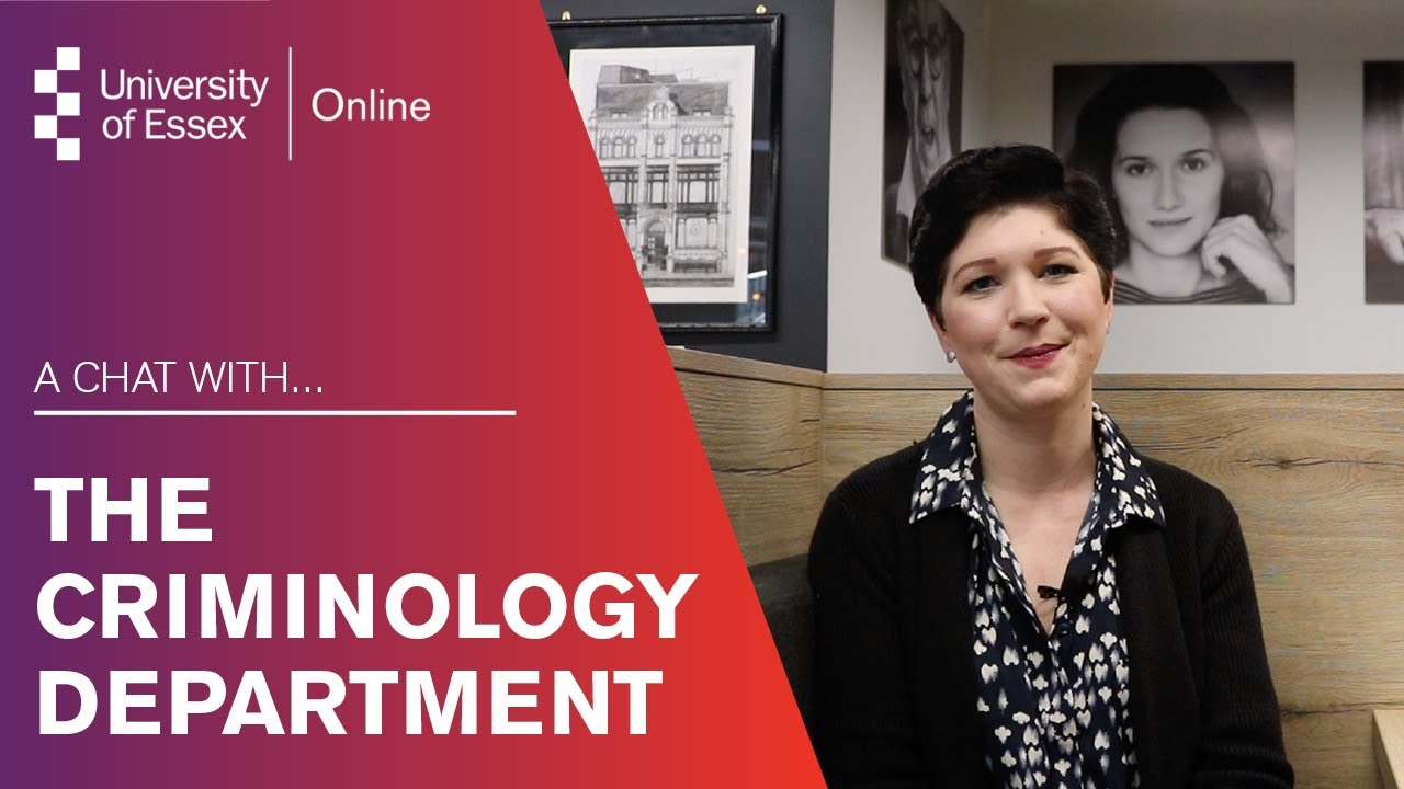 MSc Criminology & Criminal Psychology spotlight | University of Essex Online
