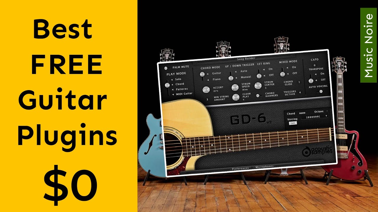 Best FREE Guitar VST Plugins