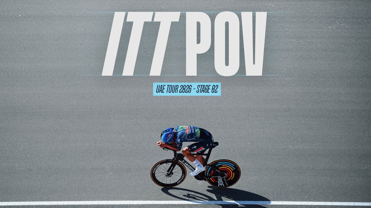 Full Gas 🔥💨 | UAE Tour TT POV with Ayco Bastiaens