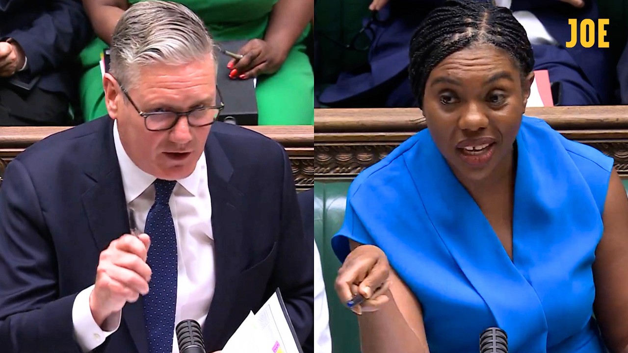 СМОТРИТЕ: Кир Стармер КРИТИКУЕТ Кеми Баденок на PMQs после её ухода с поста премьер-министра