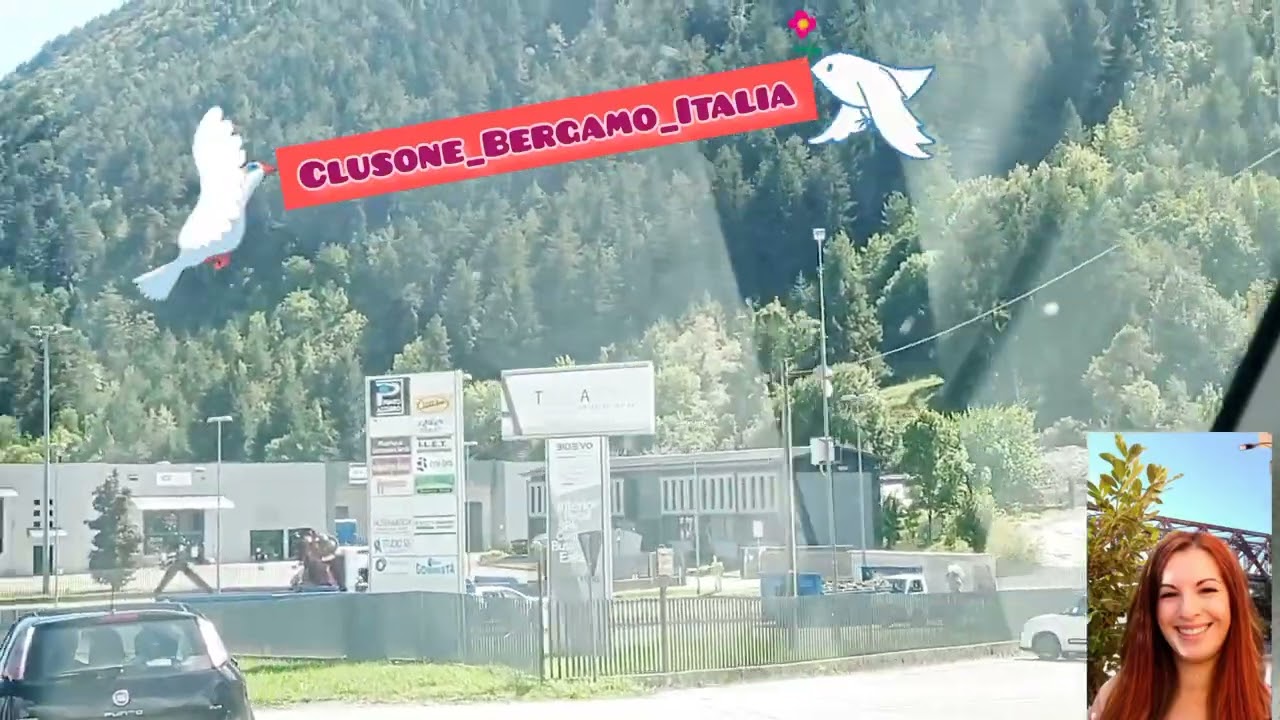 لعشاق الطبيعة والمناظرة الخلابة لقطات من ضواحي مدينة. Bergamo _Italia !!