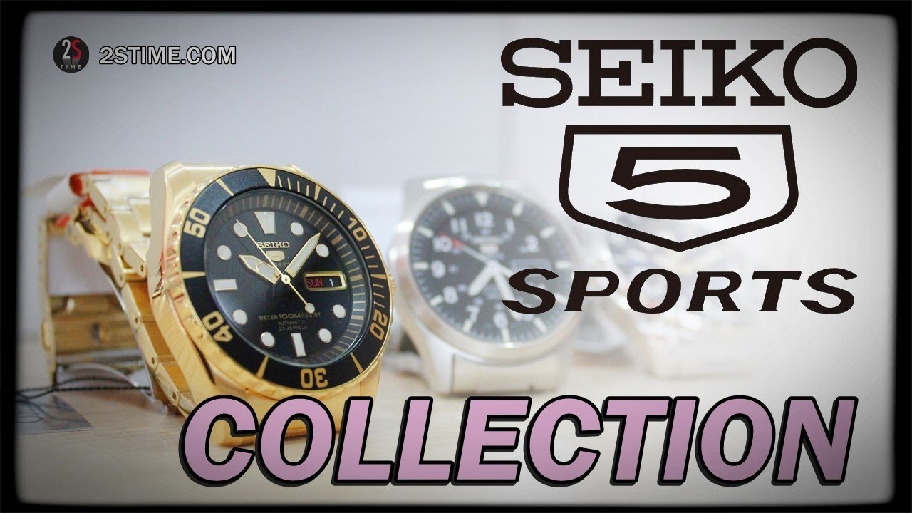SEIKO 5 Sports Collection - Your Best Sport Watch Under 250&euro;