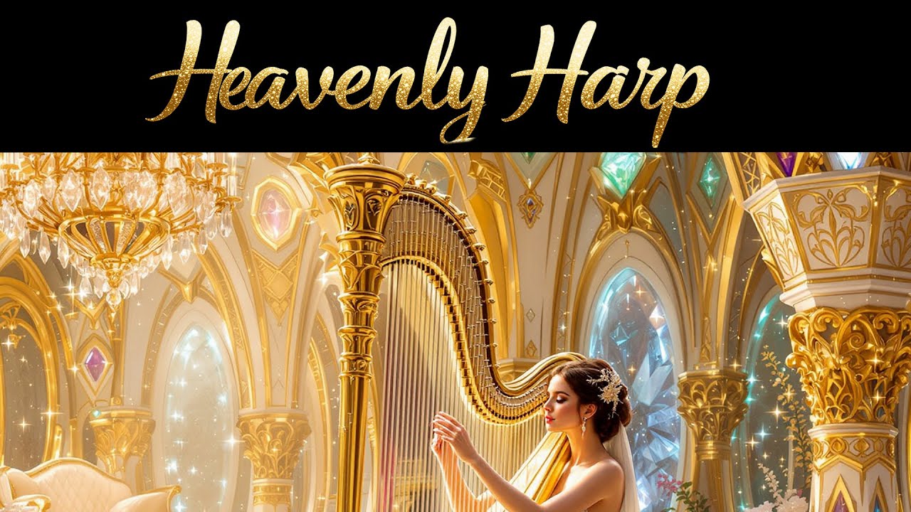 The Heavenly Harp - Revelation 21 | Meditation Music | Peaceful Harp Solo