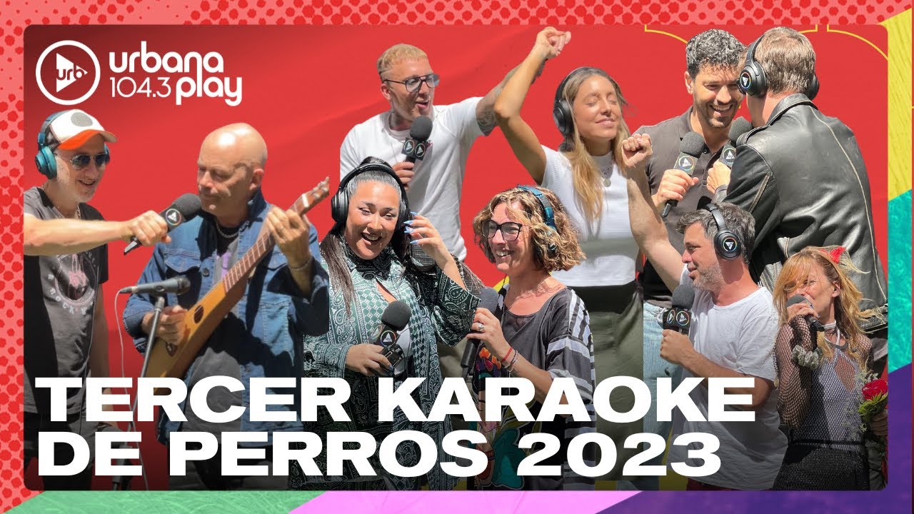 Karaoke de #Perros2023 con El Polaco, Juan Ingaramo, Dani La Chepi, Jaf y Twiggy