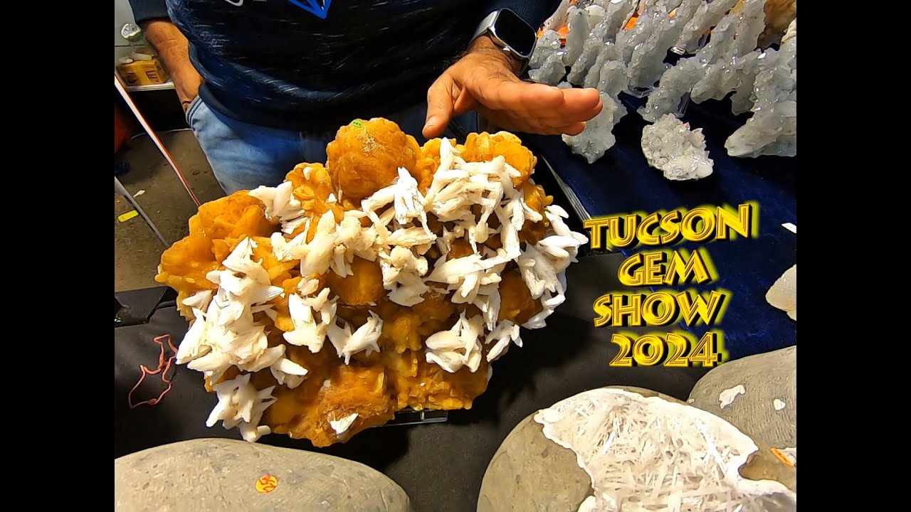 Huge Precious Stone Bazaar - Tucson Gem, Mineral & Fossil Show