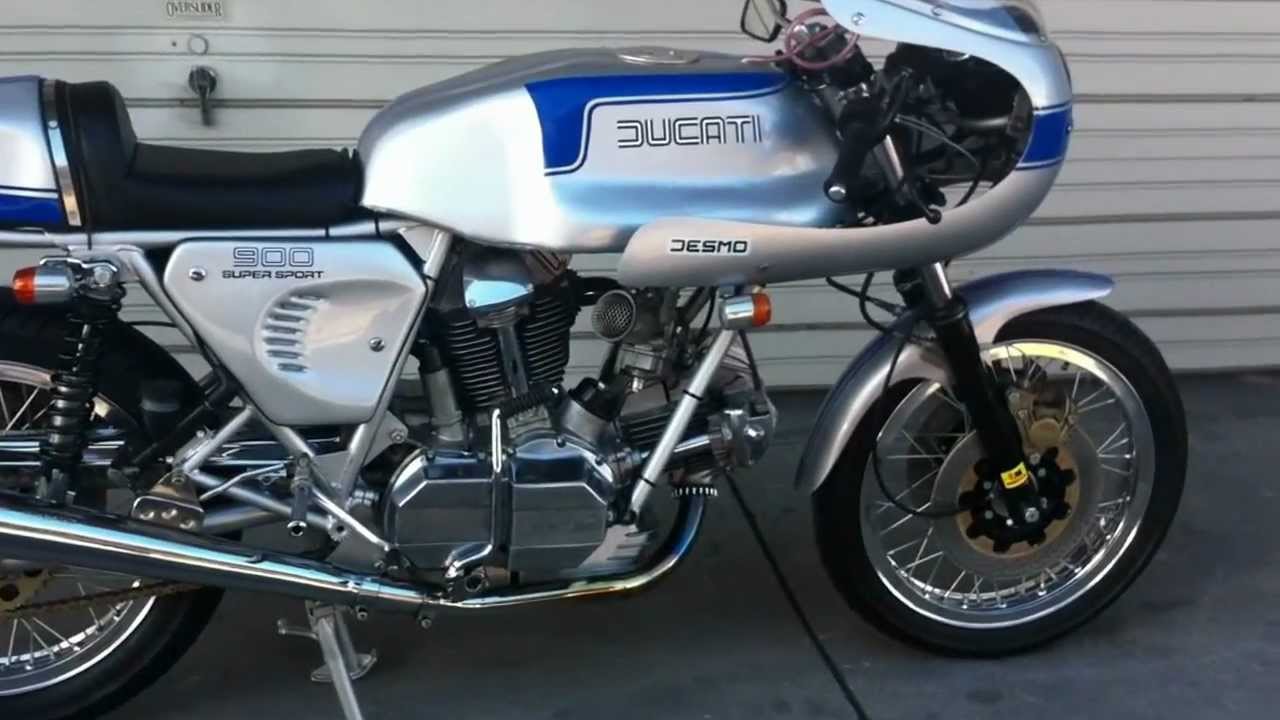 Ducati 900 SS Bevel engine start!!! beautiful Bike!!