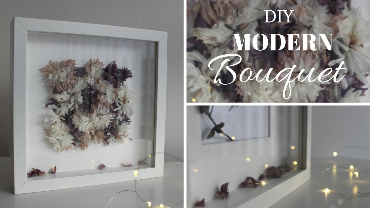 IKEA HACK | DIY Modern Wedding Flower Bouquet Keepsake Gift (2023)
