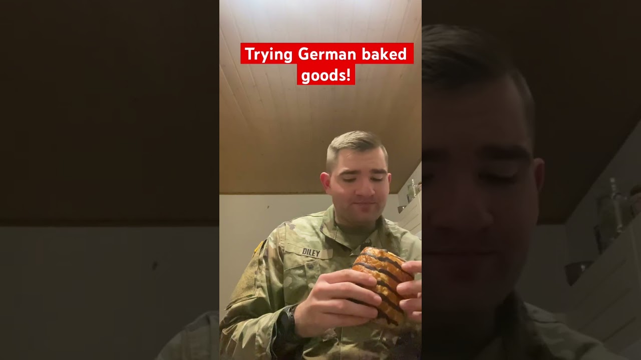 Trying German baked goods! Comment what I should try next !