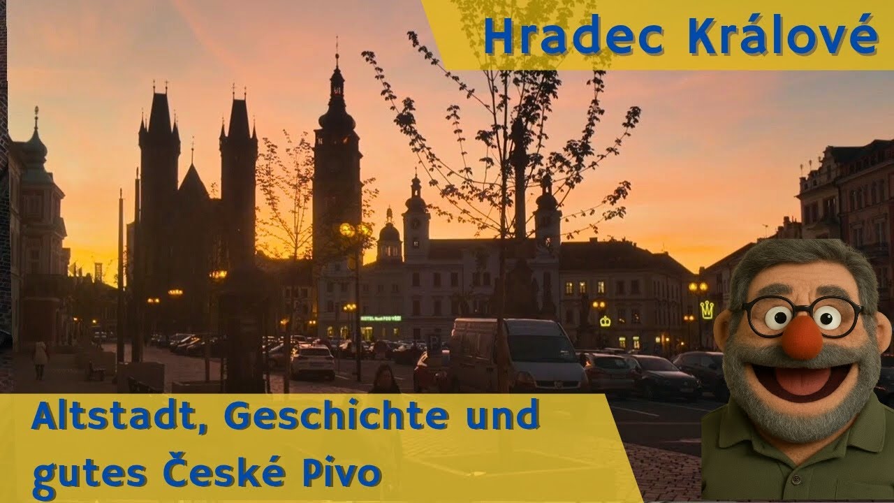 Hradec Králové/Königgrätz - Altstadt, Pubs & Elbe Flair 🍺🇨🇿