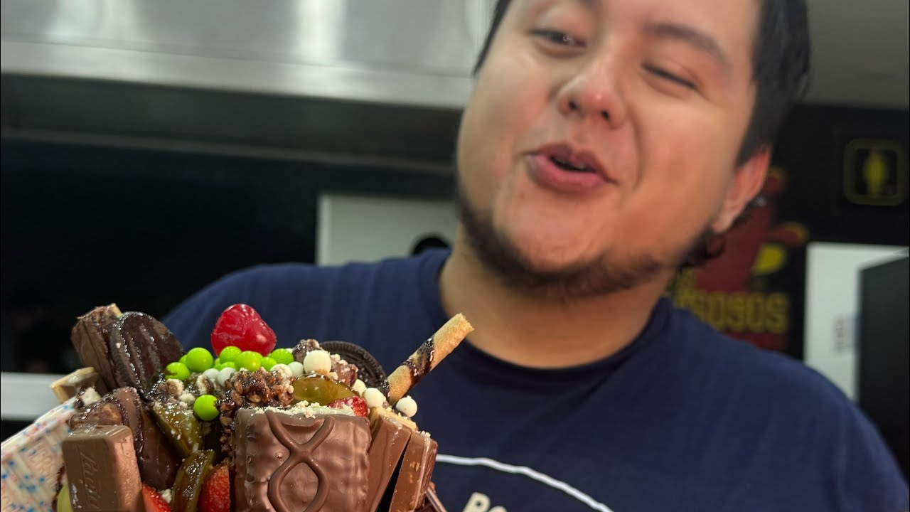 Los TACOS y POSTRES más GRANDES de todo MÉXICO, ahora en Ciudad Nezahualcoyotl