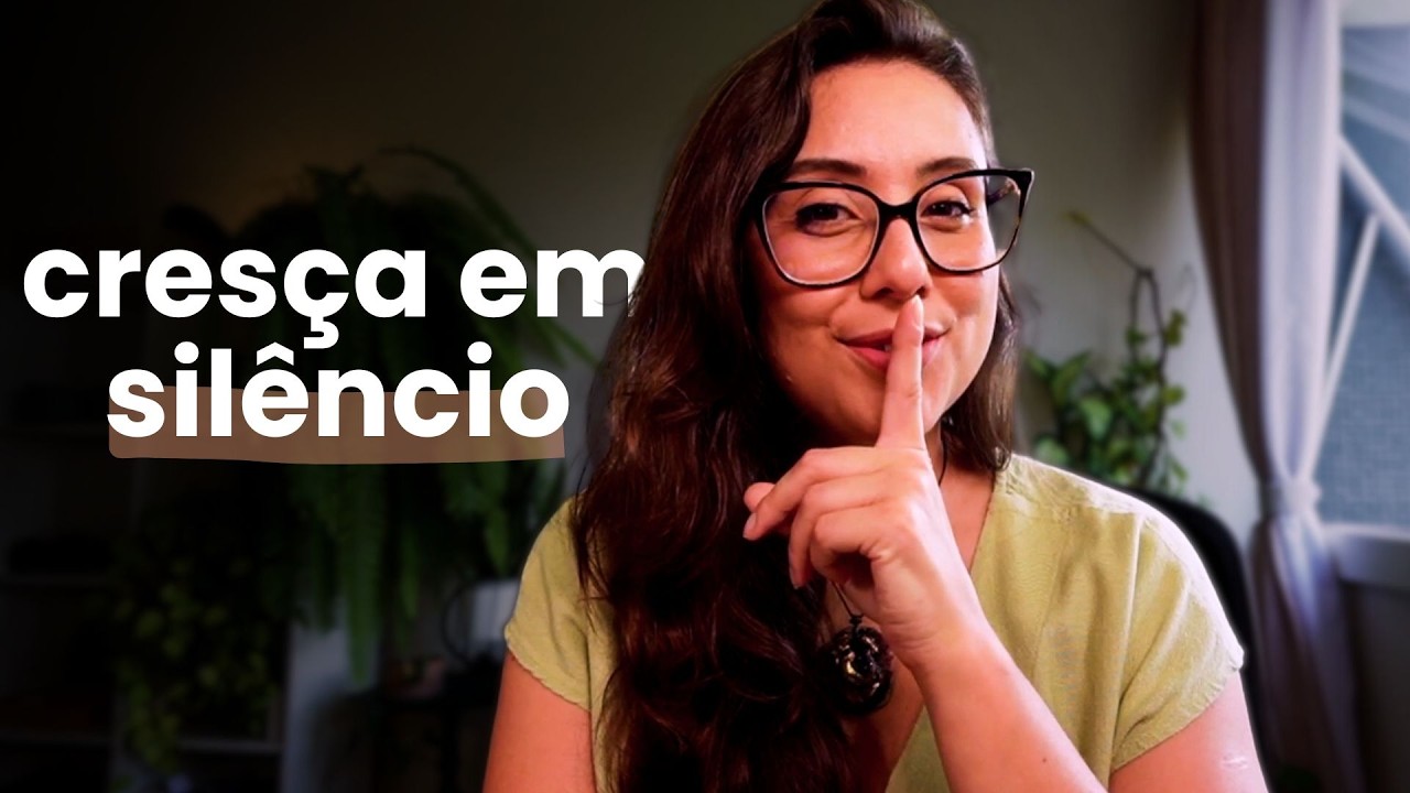 Cresça em silêncio: não divulgue o seu canal do Youtube