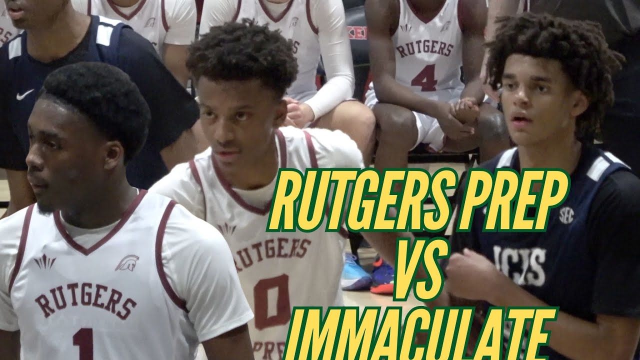 “WE GOT NOW‼️” Rutgers Prep vs Immacukate GETS HEATED! New Years Jumpoff