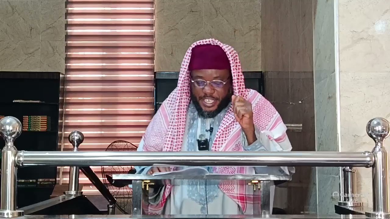 KHUDBAR JUMA'AH: NA IMAM AMINU YUSUF ABDULLAHI GCK MASJID KADUNA (20/02/2026 - 03/09/1447H) 