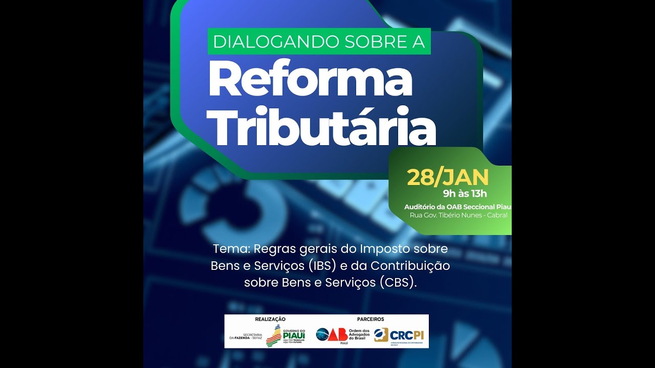 3ª Encontro Dialogando sobre a Reforma Tributária