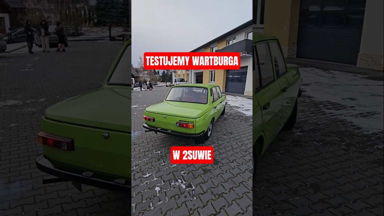 A WY UMIECIE W NIM WRZUCAĆ WSTECZNY? WARTBURG 353 #motoryzacja #szafran #wartburg #ddr #fiat126p