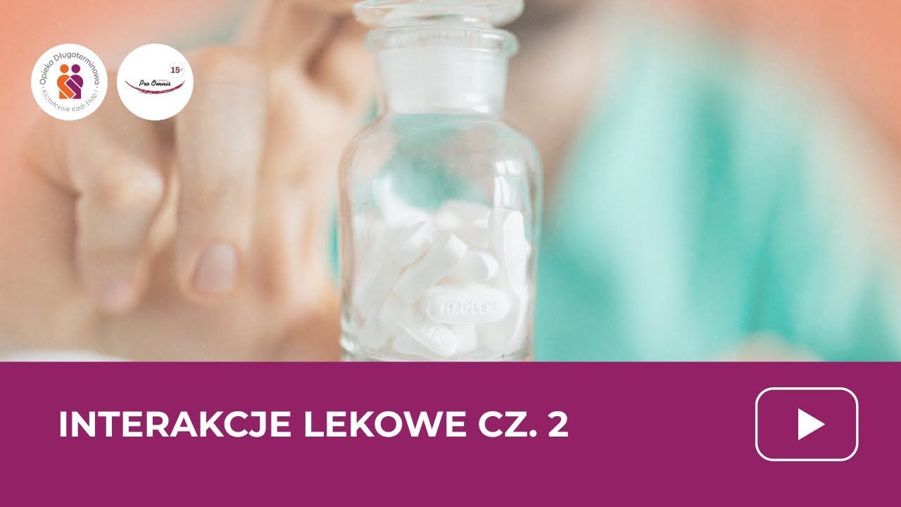INTERAKCJE LEKOWE - DOROTA STRUMIŁŁO-GÓRECKA cz. 2