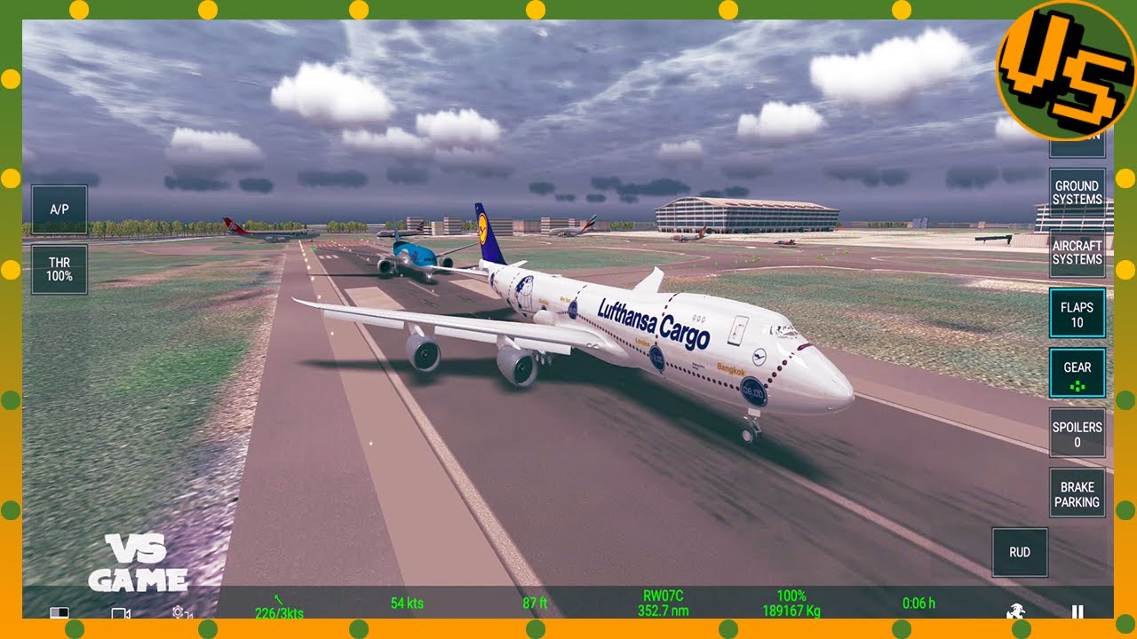 Boeing 777 Lufthansa Cargo Flight From EGLL | RFS - Real Flight Simulator PRO Android Gameplay
