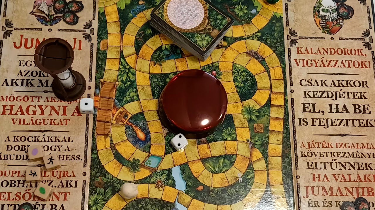 Jumanji társasjáték bemuti