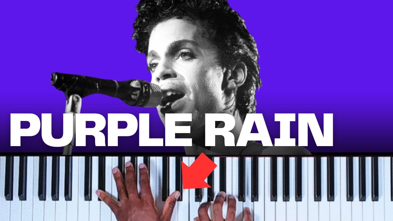 Learn PURPLE RAIN - Prince | Piano Tutorial (R&B Soul)