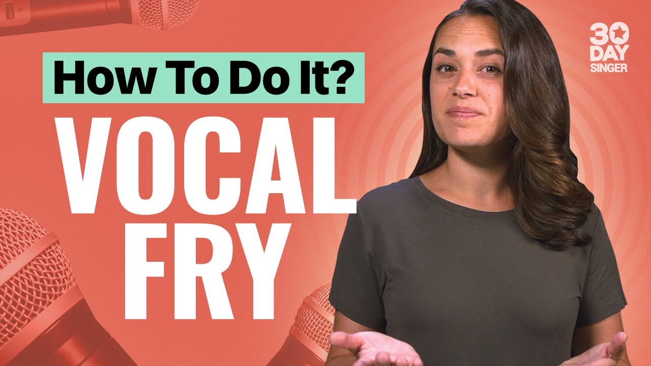 Vocal fry is easier than you think - beginner singing lesson