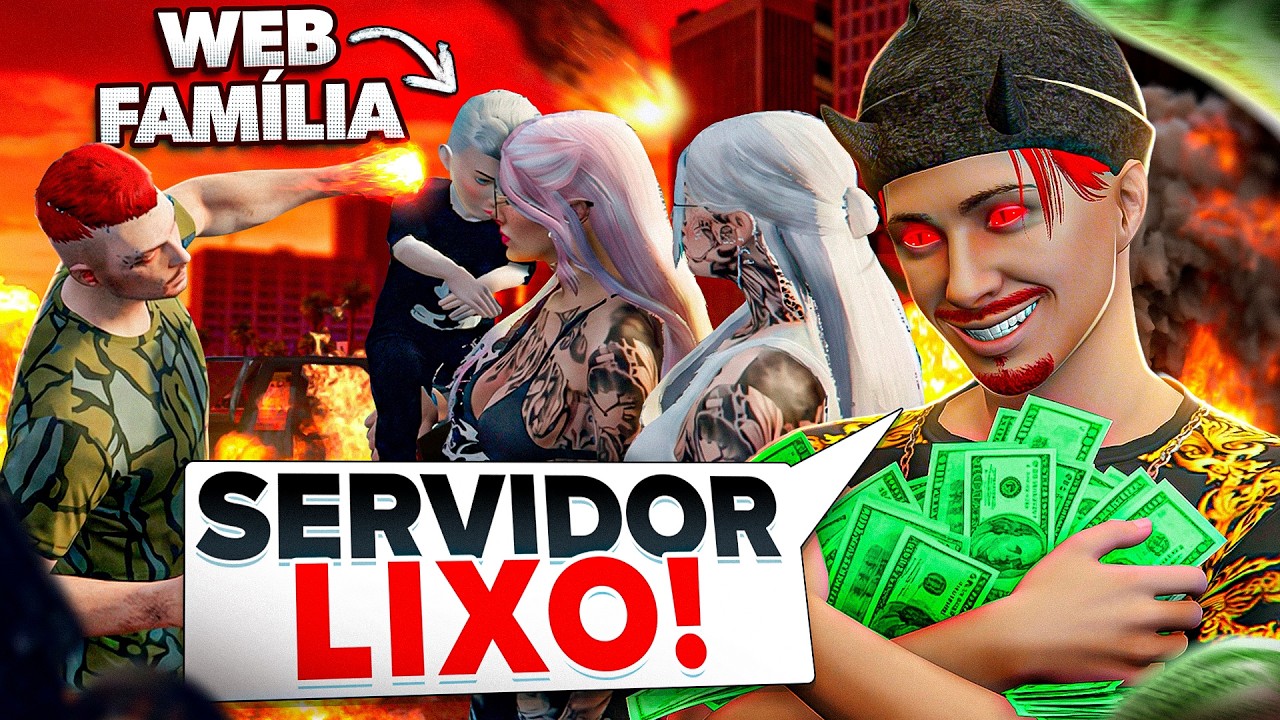 ZARALHANDO NO PIOR SERVIDOR DO GTA RP COM HACK MOD MENU! - ECLYPSE MENU