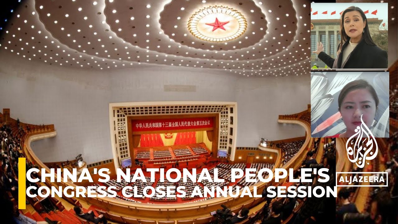 China’s parliament closed annual session