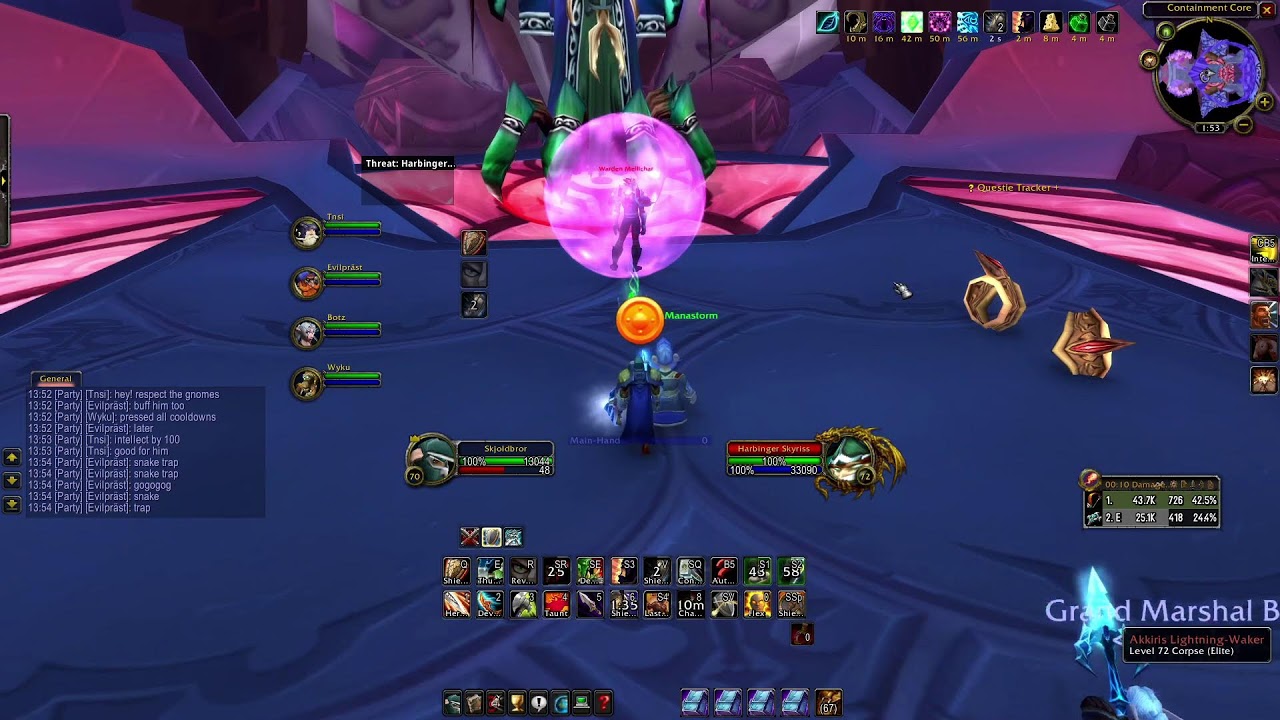 Prot Warrior -  Arcatraz - Heroic Dungeons rep and gear farm, Learning tanking :D