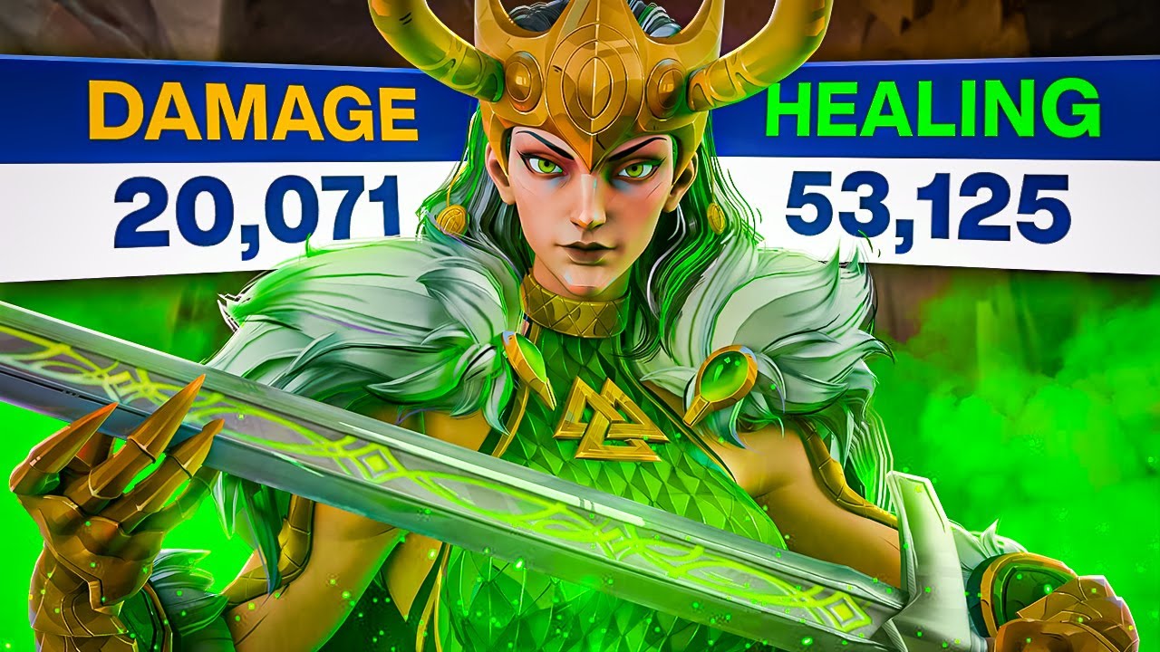 This is WHY you should play LOKI like me (20K DMG & 53K HEALING) Marvel Rivals