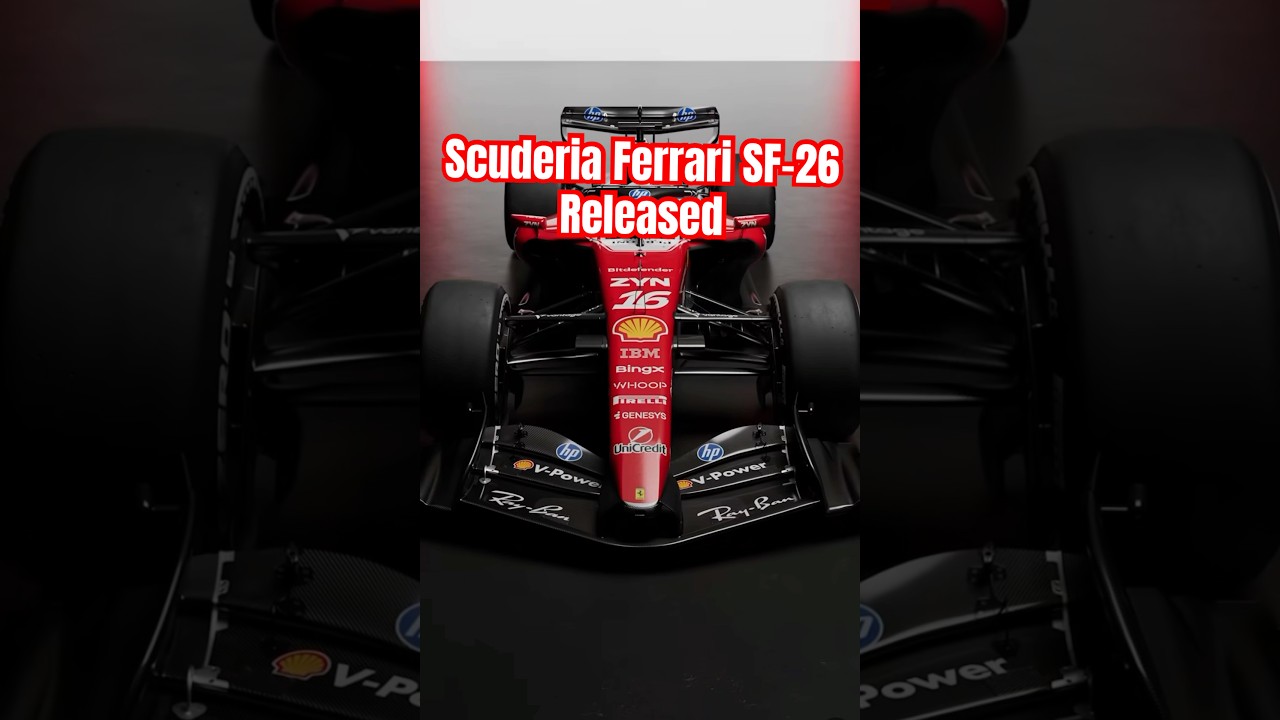 Scuderia Ferrari HP F1 released their 2026 car today 