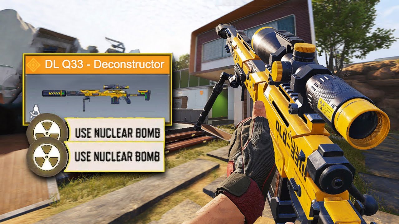 Я дважды нанёс ядерный удар с НОВЫМ скином DL Q33 в COD Mobile!