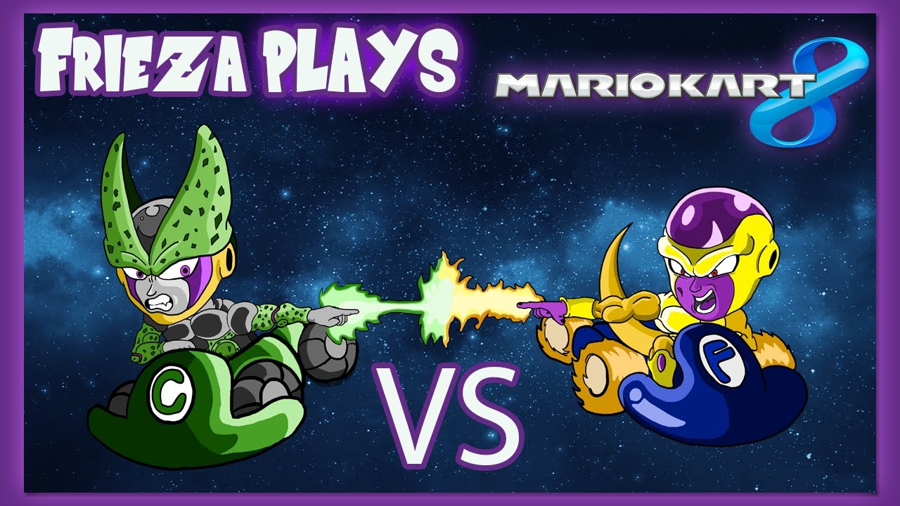 ФРИЗА ПРОТИВ PERFECT CELL В MARIO KART 8!