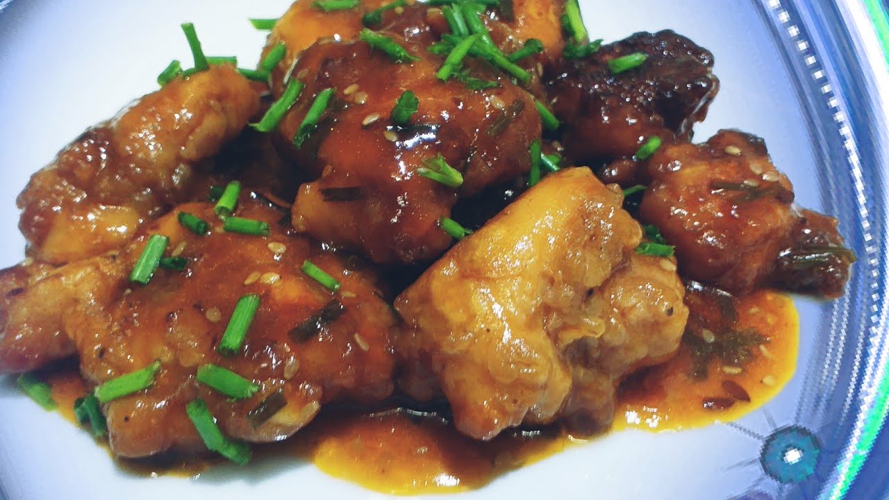 Pollo al sésamo  - como hacer pollo al sésamo  - recetas en menos de 3 minutos