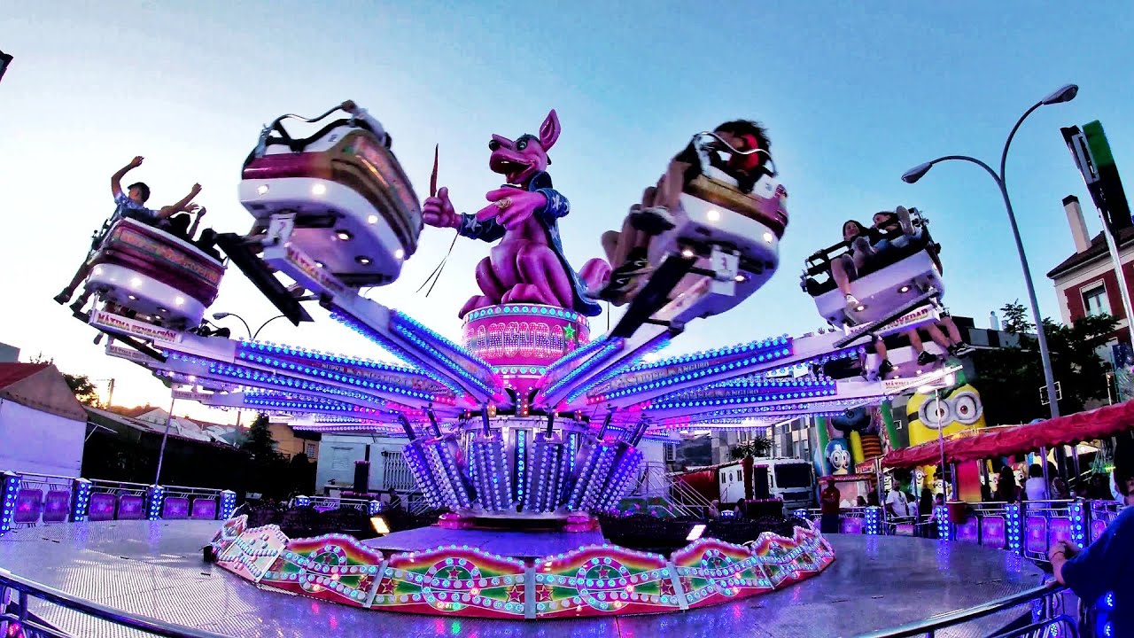 Collado Villalba Pueblo Festival Junio 2022 ´´Super Kanguroo´´ atracciones