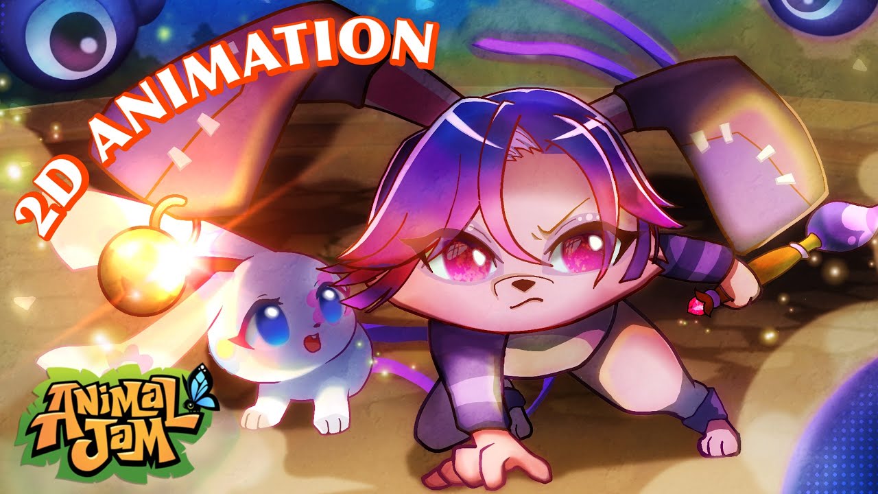 Animal Jam 2D Animation #1 [Spring bunny]