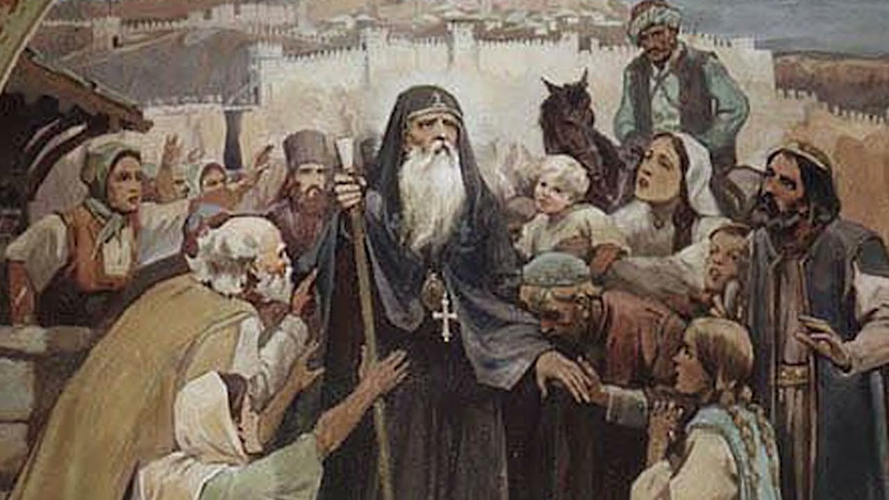 Bulgarian Orthodox monks chant Пеят български православни монаси 