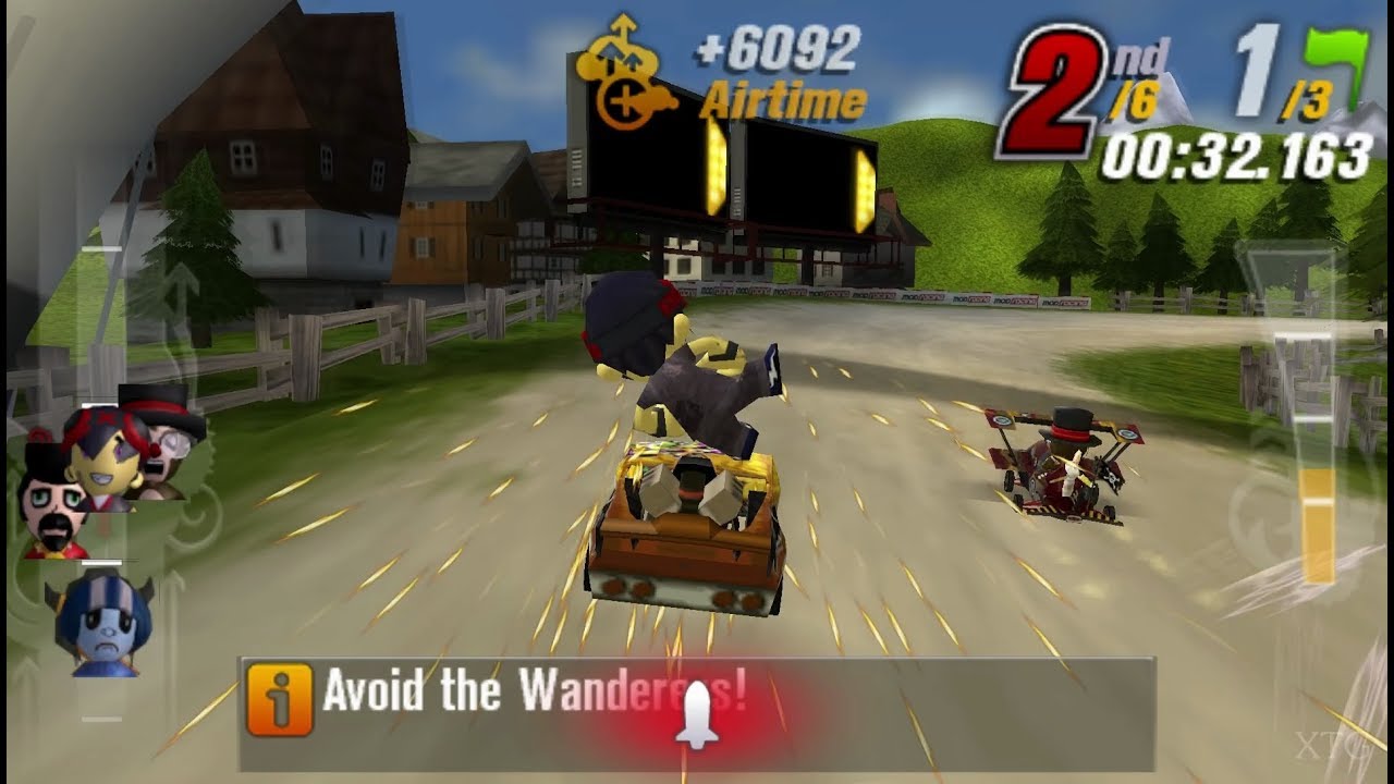 ModNation Racers PSP Gameplay HD (PPSSPP)