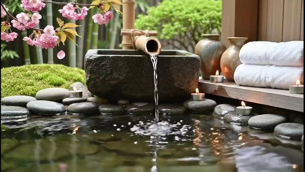 Relaxing Piano + Water Sounds 🌿 Deep Relaxation, Stress Relief & Peace